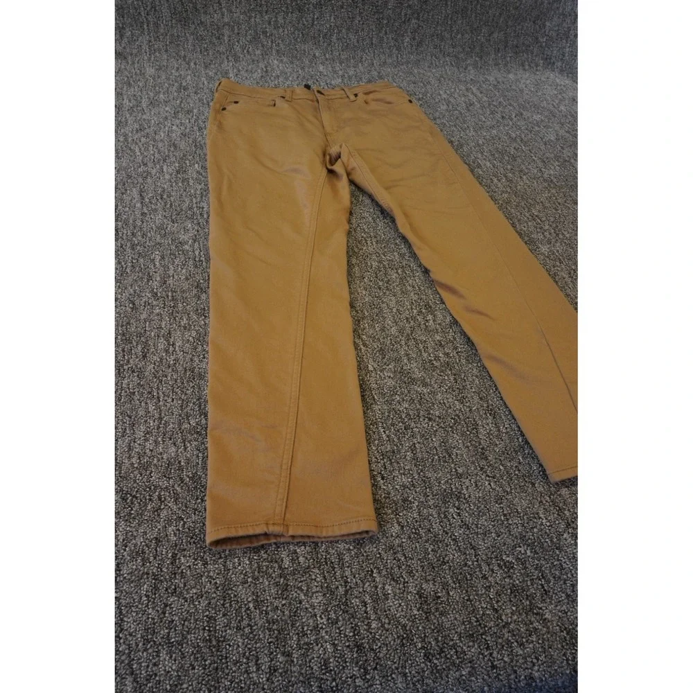 Banana Republic Pants Men 32x30 Khaki Cotton Stretch Casual Pockets Straight Leg